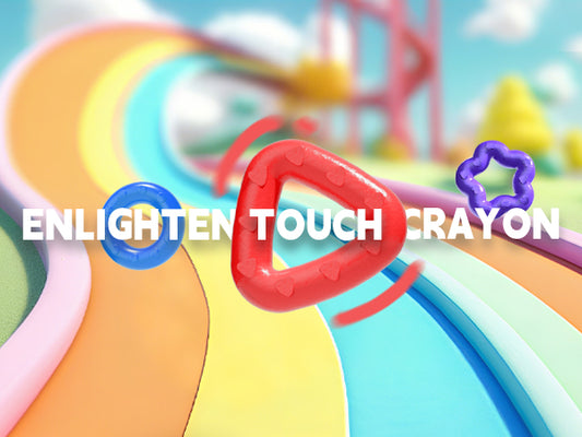 Jumbo Crayons for Toddlers – Easy-Grip Unbreakable Non-Toxic Enlighten Sensory Toys | OT & Autism Therapy | Gift-Ready Set for Kids`