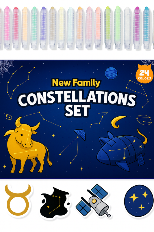 Constellations Set – Draw the Stars, Learn the Sky