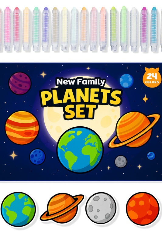Galaxy & Stars Set – Draw the Night Sky, Spark Your Imagination