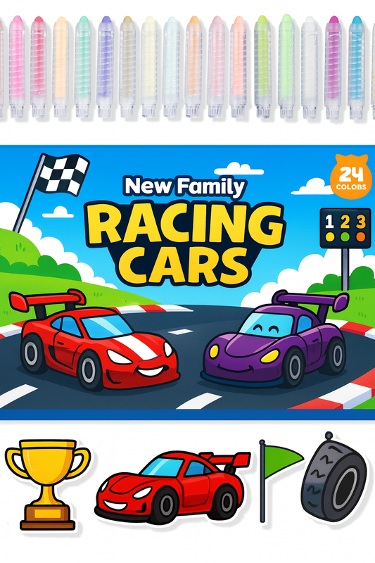 Racing Cars Set – Speed into Colorful Fun