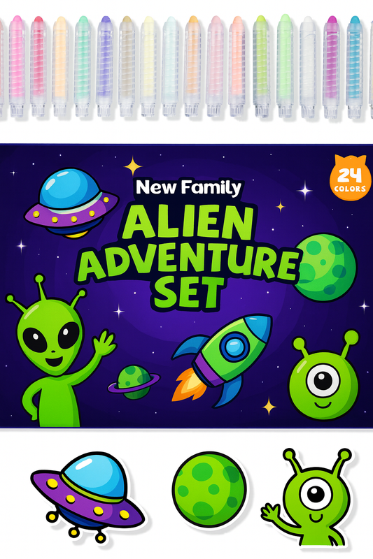 Alien Adventure Set – Explore a Colorful Cosmic World